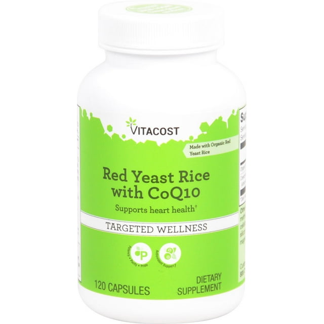 Red Yeast Rice & Coq10 120 Capsules