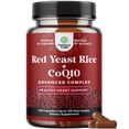 thumbnail image 1 of Natures Craft Red Yeast Rice Capsules 1200mg with CoQ10 100mg, Heart Health Supplement, 240 Count, 1 of 13