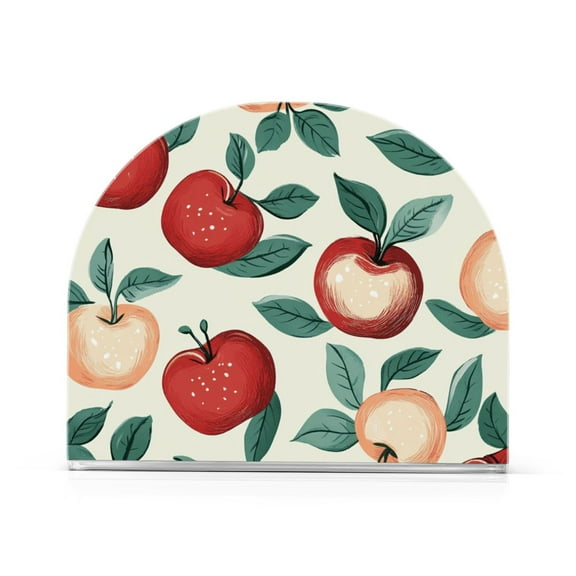 Red Yellow Apples Napkin Holders for Tables Napkin Stand Paper Holder Organizer Tabletop Tissue Box Dispenser