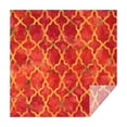thumbnail image 1 of Red Yellow Checkered Pattern Square Tablecloth,Waterproof Square Table Cover,Wipeable Spillproof Washable Table Cover for Home Kitchen Party Decor 60"x60"(152x152cm), 1 of 6