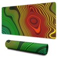 thumbnail image 1 of Red, Yellow, and Green Lines&nbsp;pad Mousewaterproof,rubber+multispandexwashable Line Series MousepadDesk Pad for Office Home Game 31.5x15.7inches, 1 of 7
