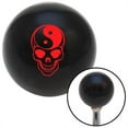 thumbnail image 1 of Red Yin & Yang Skull Black Shift Knob with M16 x 1.5 Insert Shifter Auto Manual Brody, 1 of 1