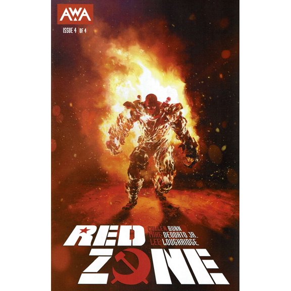 Red Zone (AWA) #4A VF ; AWA Comic Book