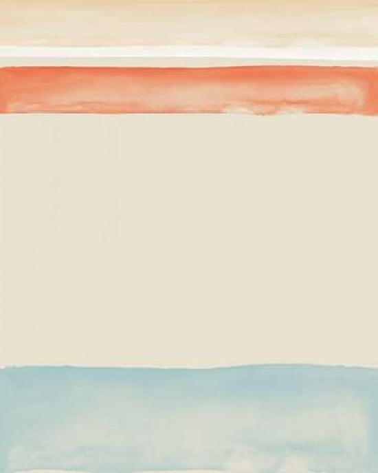 Red and Blue Watercolor Canvas Art - Amy Cummings (24 x 30)