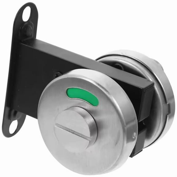 Red and Green Indicator Lock Bathroom Occupied Sign Door Deadbolt Number Copper Rv Latch Toilet Locks Baby Portable,1 * bathroom door lock,As Shown