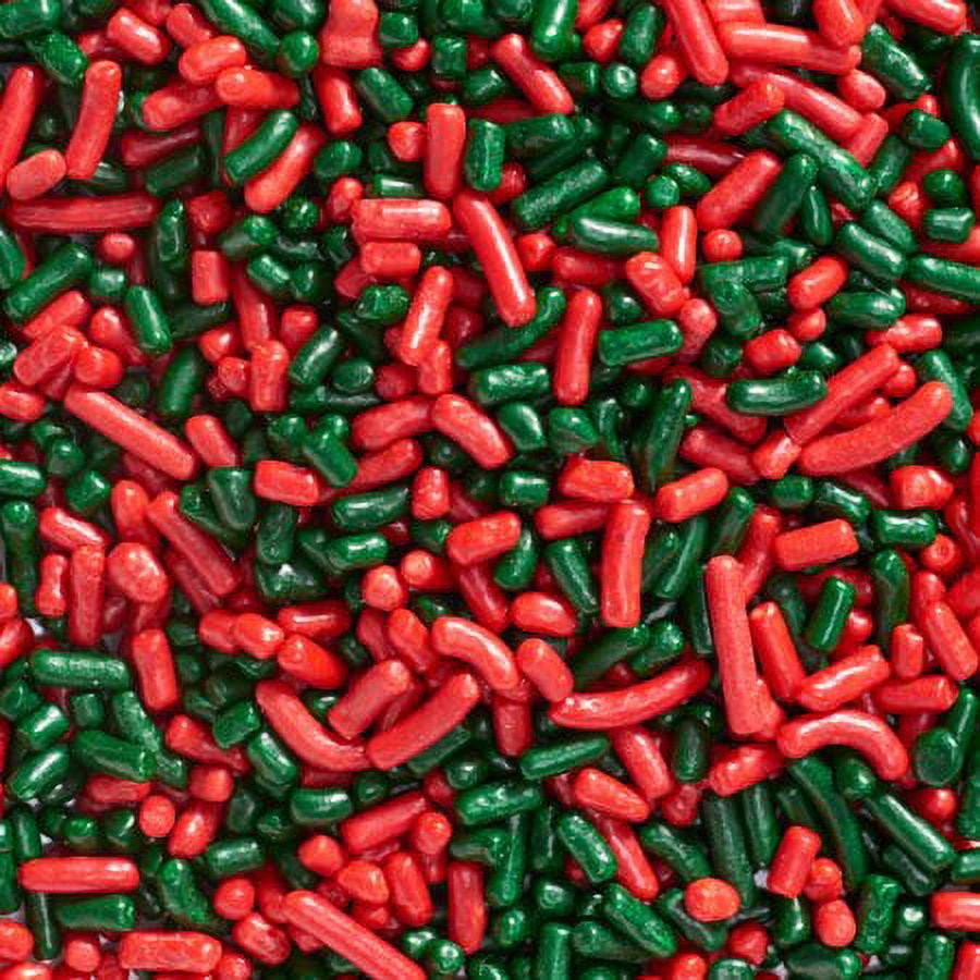 Red and Green Sprinkles 4oz