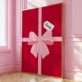 thumbnail image 1 of Red and Pink Holiday Decor, Cute Holiday, Santa Decorations Poster, Size 24''x36''-Gategoo, 1 of 3