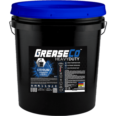 Red and Tacky High Temp Grease | Automotive | Tractor | Wheel Bearing | 35 LB Pail | HeavyDuty