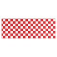 thumbnail image 1 of Red and White Checkered Pattern Kitchen Rug Mat,Kitchen Runner Rugs Non Skid Washable,Decorative Kitchen Floor Mats for Kitchen,Sink,Laundry,17"X47", 1 of 5