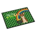 thumbnail image 1 of Red and White Chihuahua St. Patrick's Day Indoor or Outdoor Mat 24x36 36 in x 24 in, 1 of 5