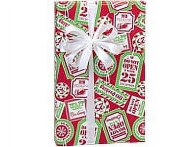 CHANEL WRAPPING PAPER Red EMBLEMATIC GIFT WRAP & Other Options 36 X 18  CC