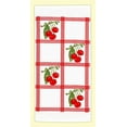 thumbnail image 1 of Red and White Kitchen Country Cherry Towel with Red Tiles #VL75, 1 of 1