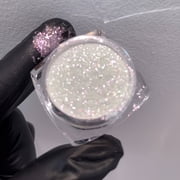 Red and White Luxury Mica Pearl Chameleon Powder - Color Changing Craft Pigment for DIY Projects