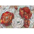 thumbnail image 1 of Red and White Poppies Landscape Poster Print by  Tre Sorelle Studios (24 x 36), 1 of 1