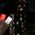 thumbnail image 1 of Red and White StretchNet Pro Stretchable Christmas Net Lights, Tree Wrap Lights - Trunk Wrap Lights (50 Lights, 20" x 45" Net, Brown Wire), 1 of 6