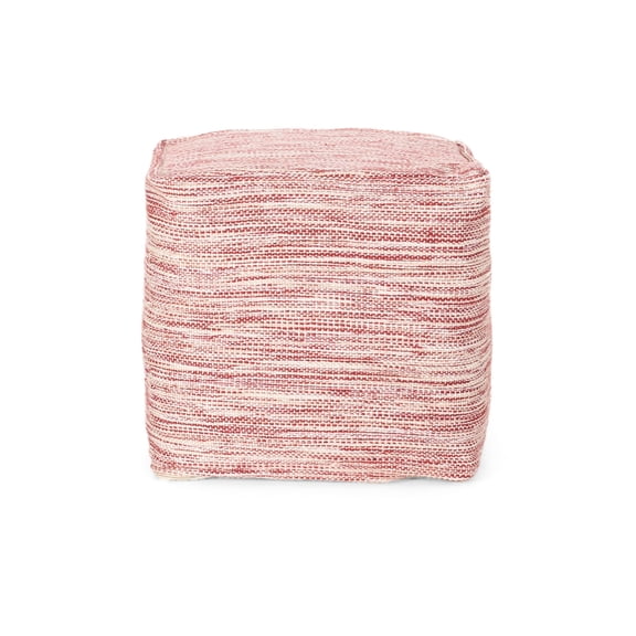 Red and White - Used as Floor Cushion - Study Room - Spot Clean Only