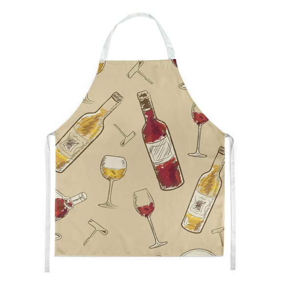 Red and White Wine Apron