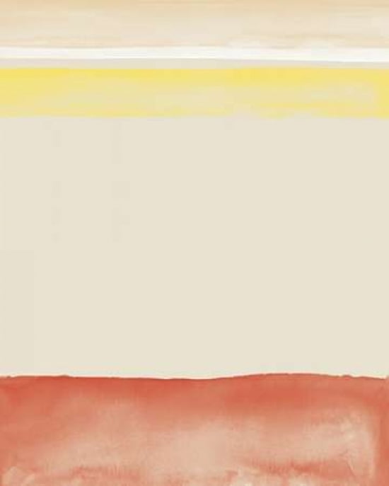 Red and Yellow Watercolor Canvas Art - Amy Cummings (24 x 30)