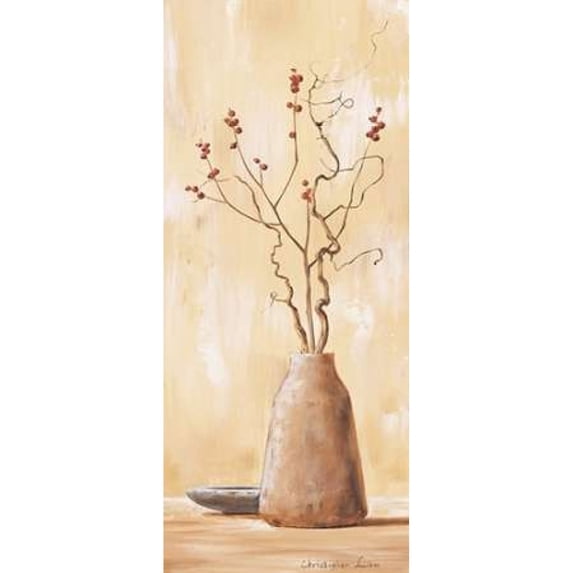 Red berries V Poster Print by Christopher Lien (24 x 48)