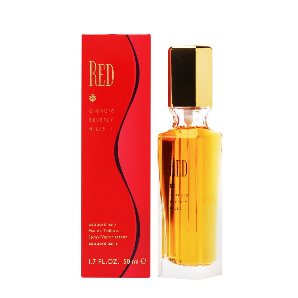 Red by Giorgio Beverly Hills Eau De Toilette Spray 1.7 oz for Women ...