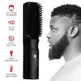 thumbnail image 1 of Red by Kiss Beard & Hair Straightener, Secure Auto Shut-Off, 2 in 1 Heated Straightening Beard Brush 360 degree swivel cord Temperature Adjustable, 1 of 6