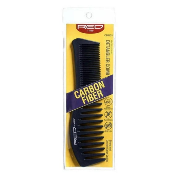 Red by Kiss Carbon-Fiber Detangler Comb