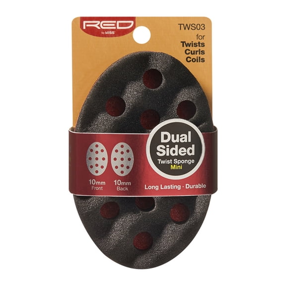Red by Kiss Dual Sided Twist Sponge Medium Hair Brush