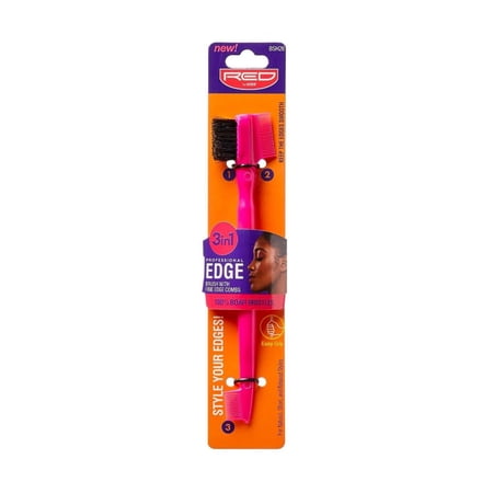 Red by Kiss Edge Boar Fixer Fine Edge Comb (BSH28J)