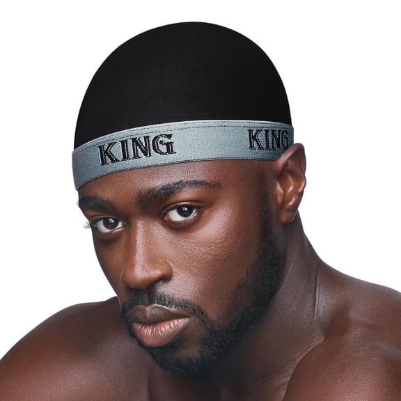 Red by Kiss Fashion Wave Cap, Regular Size, Ultra-Stretch Fit, Durable Elastic Band, All Day Hair Compression, Perfect Layering with Durag