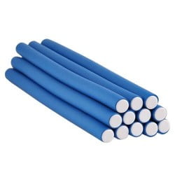 Red by Kiss Flexi Rods 10" Length - 12 pcs - Blue