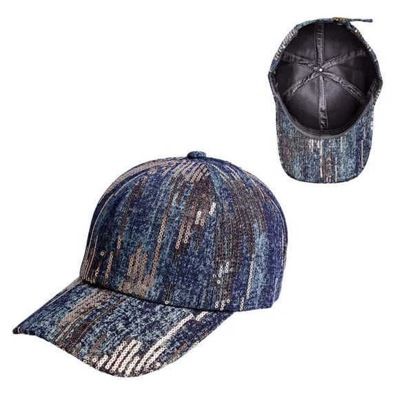 Red by Kiss Satin-Lined Baseball Cap, Comfortable Fit Adjustable Hat, Hair Protection Unique Designs (Elevated 1)