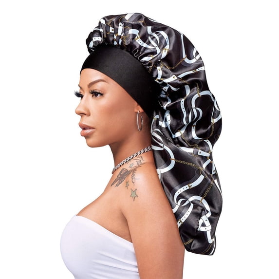 Red by Kiss Silky Stylez X Keyshia Cole Wide Edge Silky Braid Bonnet Assorted (HQ35)