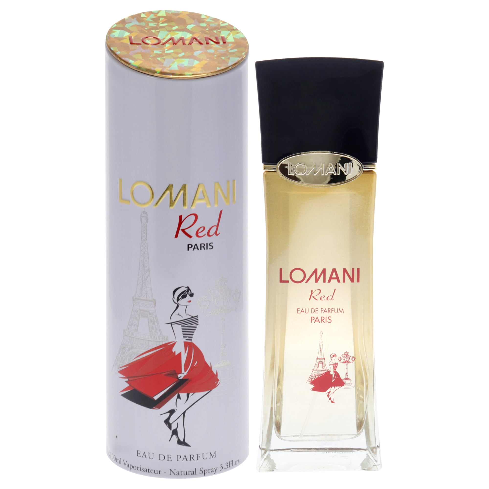 Lomani Red Eau De Parfum Spray By Lomani - 3.3 oz Lomani Red Eau De Parfum Spray By Lomani - 3.3 oz