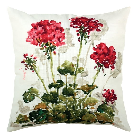 Red crane's-bill CU048 Counted Cross Stitch Kit