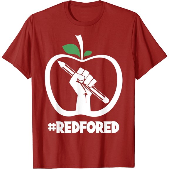 Red for ed apple T-Shirt, Unisex T-Shirt