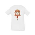 thumbnail image 1 of Red-haired Girl T-Shirt Infant -Image by Shutterstock,  24 Months, 1 of 4