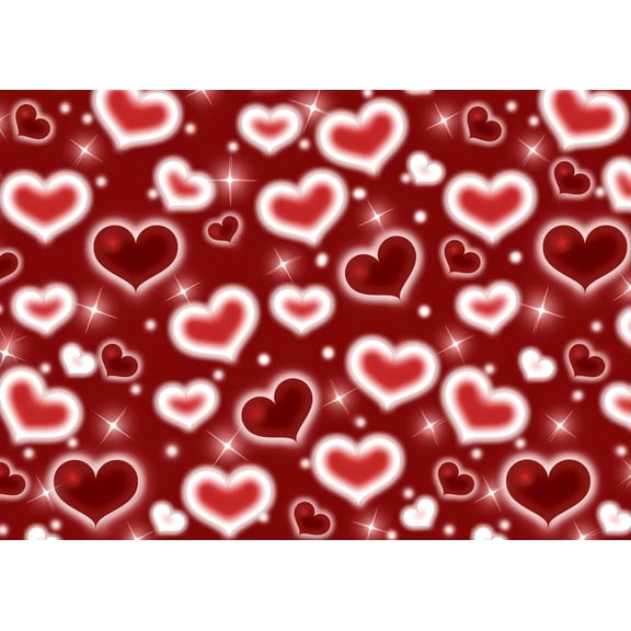 Red heart-shaped background fabric, 90s style photography backdrop, Valentine's Day decorative banner, birthday party props.