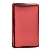 Red iPod Classic 5th 6th 7th Thin Back Bottom Rear Metal Chrome Housing Blank