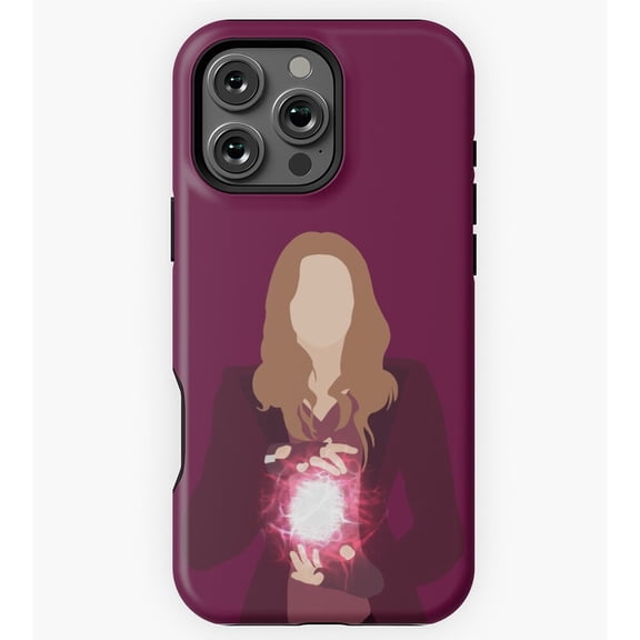 Red magic Wanda GA5817 Phone Case for iPhone 11 to 17 Pro Max