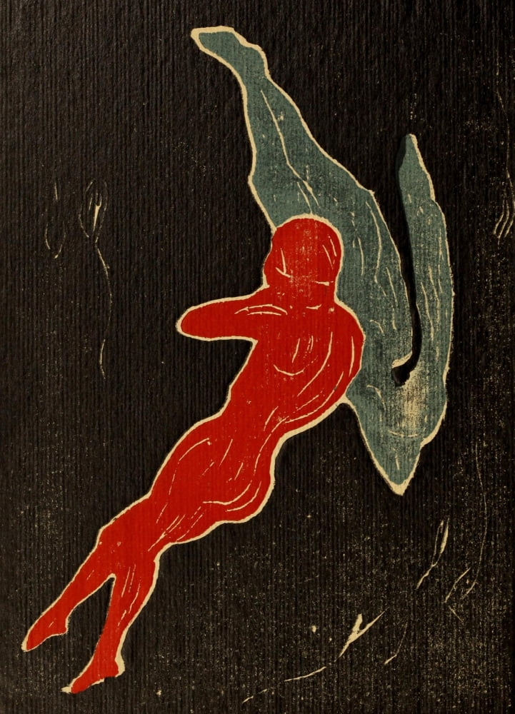 Red man Canvas Art - Edvard Munch (18 x 24)