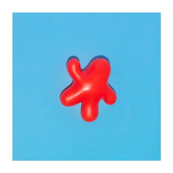 Red man - Photography Abstract Modern Art Pop Art Minimalist Geometric Surrealism Unframed Wall Art Print 6 x 6 inches