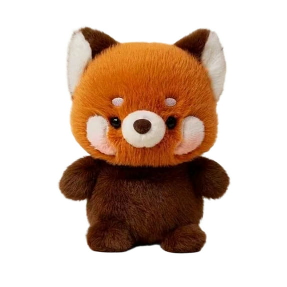 Red panda plush toys cute soft plush dolls-palm-sized toys for girlfriends and children gifts