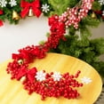 thumbnail image 1 of Red to pink gradient Berry Garland, 6FT Flexible Artificial Christmas Holly Berry Vine, Winter Berry Garland for Mantle Xmas Tree Window Door Hanging Indoor Outdoor Holiday Decoration, 1 of 6
