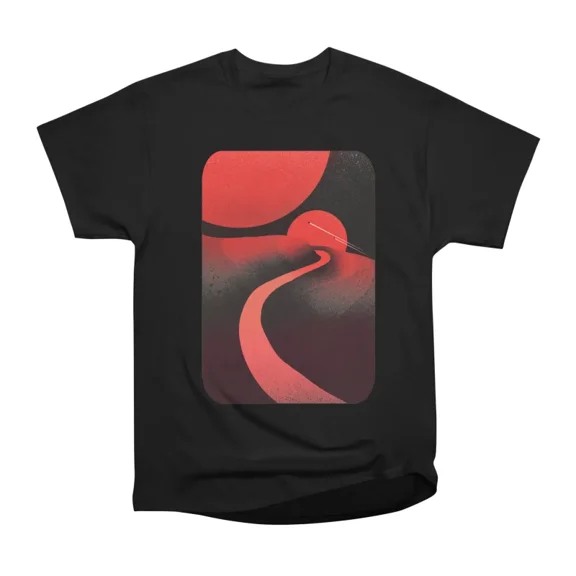 Red road of Mars T-Shirt Tee Gift For Him Merch For Her Apparel For Friend