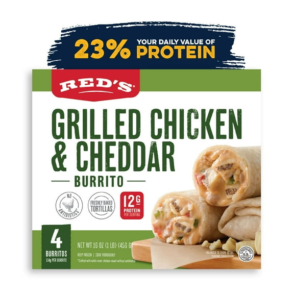 Red's Grilled Chicken & Cheddar, 16 oz. 4 Count (Frozen)