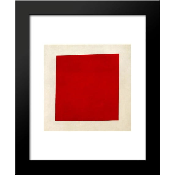 Red square 20x24 Framed Art Print by Malevich, Kazimir