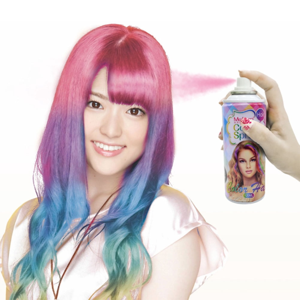 Red white blue green hair coloring Color Spray Disposable