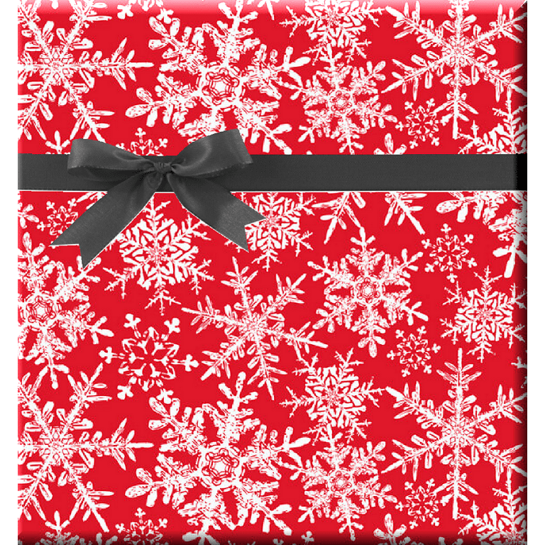 Red Christmas snowflake Print Paper Christmas utenciles party wrapping  paper Tissue Paper Bulk Large Sheets,10 sheets 20X26 Acid Free Art Paper,  Perfect for Gift Wrap, Storage, Packing, Art & Craft Bulk Pack