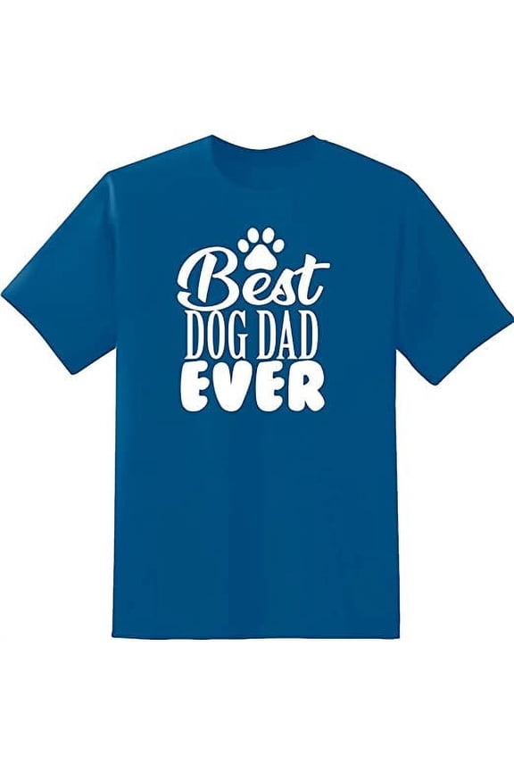 RedBarn Best Dog Dad Ever Pet Lovers Cool Fathers Day Funny Mens Graphic T Shirts