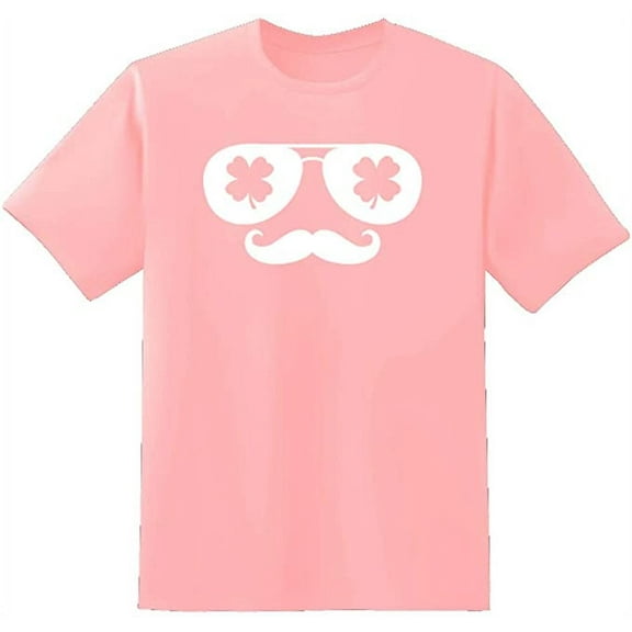 RedBarn Clover Glasses Novelty Sarcastic Funny Mens Graphic T Shirts